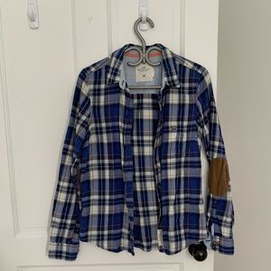 H&M coton plaid shirt